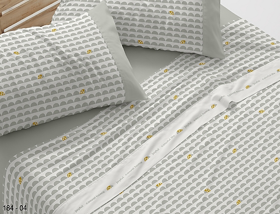 Burrito Blanco - Juego de cama 184 color Verde Laurel