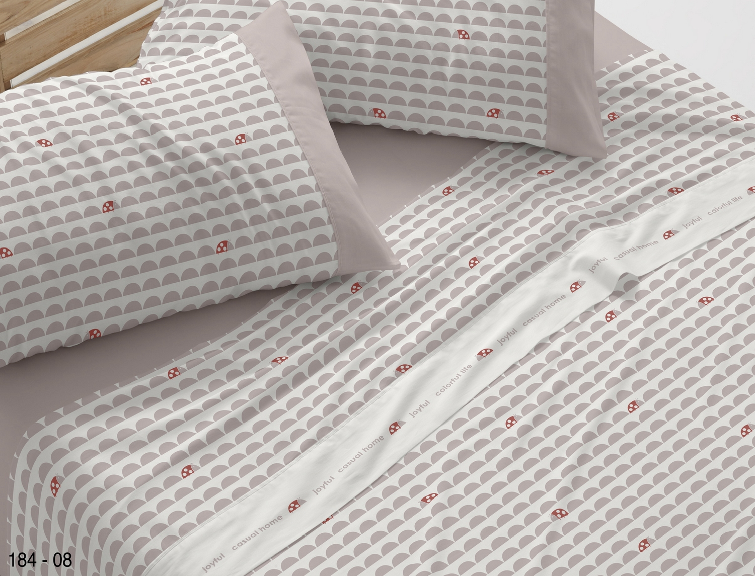 Burrito Blanco Juego de cama 184 color Lino