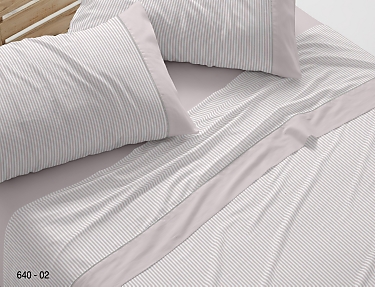 Burrito Blanco - Juego de cama 100% algodón 640 color Nude