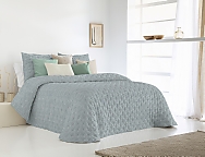 Bouti Reversible Babel con funda/s de cojín color Beige o Azul