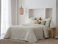 Bouti Reversible 150gr Elody con funda/s de cojín color Beige o Verde