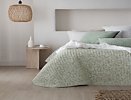 Bouti Reversible 150gr Elody con funda/s de cojín color Beige o Verde