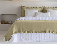 Haz clic para ampliar Pack plaid Siena (pie de cama) y 2 fundas de cojín de 50x70cm