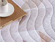 Colcha con relleno fino Ibarra con funda/s de cojín color 01 Rosa o 02 Azul