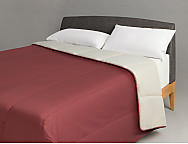 Edredón Reversible Mosaico color Burdeos, Menta o Taupé