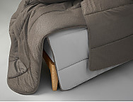 Edredón Reversible Mosaico color Burdeos, Menta o Taupé