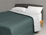 Edredón Reversible Mosaico color Burdeos, Menta o Taupé