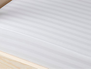 Haz clic para ampliar Funda de colchón de cuna 100% algodón raso labrado