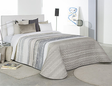 Reig Marti Edredón de acolchado fino tipo 2P Bourne Multicolor cama de 90 Oferta Fin de Existencias