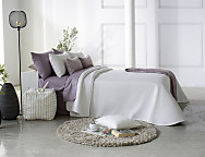 Colcha Jacquard Malone 00 blanco cama de 180 Oferta Fin de Existencias