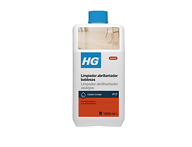 HG - HG Limpiador abrillantador baldosas (producto 17) - Repara el brillo en baldosas, losetas y piedra natural