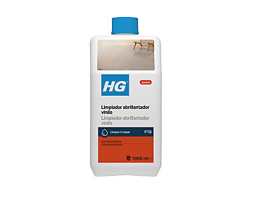 HG - HG Limpiador abrillantador vinilo (producto 78) - Concentrado. Para marmolino, PVC, linóleo, hormigón pulido