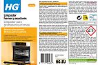 HG Limpiador hornos y asadores - También elimina la comida y la grasa de parrillas, bandejas, barbacoas
