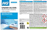 HG Limpiador cal y óxido 1 litro - Concentrado. También elimina manchas de orina y verdín