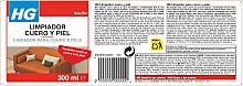 HG Limpiador cuero y piel - Limpia y nutre