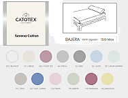 Bajera ajustable Cotton 100% Algodón 150 hilos