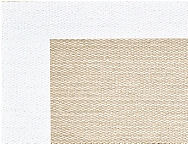 Alfombra de vinilo tejido Living Deco B33 Boho Beige-Blanco