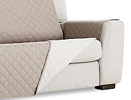 Haz clic para ampliar Cubre sofá acolchado reversible 5 plazas Couch (respaldo 240cm)