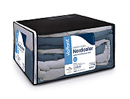 Edredón Reversible Bicolor Denver Color Azul/Perla cama 90 últimas unidades