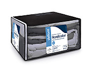 Edredón Reversible Bicolor Denver Color Gris/Perla cama 90 y 150 últimas unidades