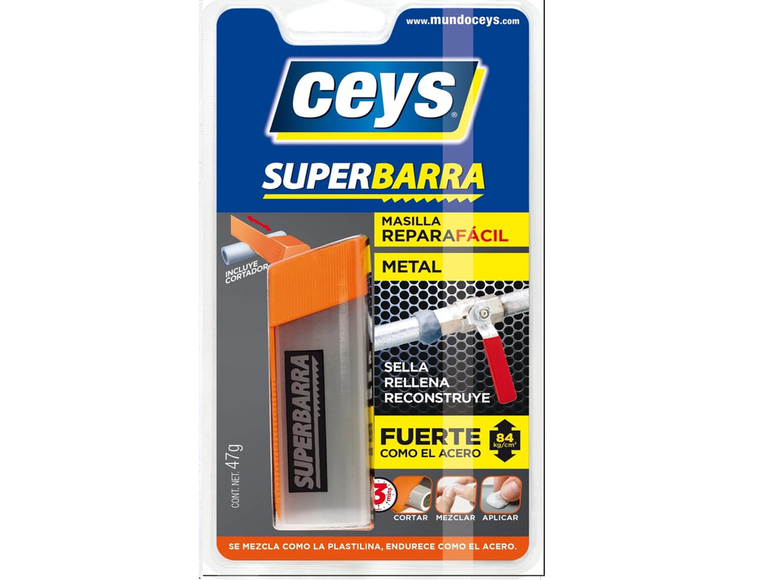 Ceys Superbarra reparadora metal