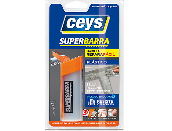 Ceys - Superbarra reparadora plástico