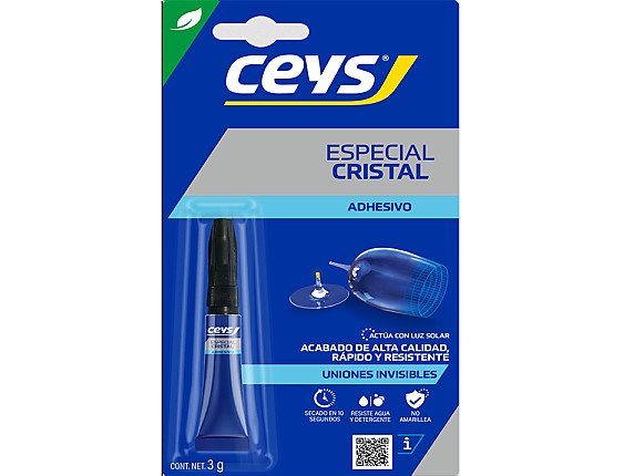 Ceys - Adhesivo especial cristal