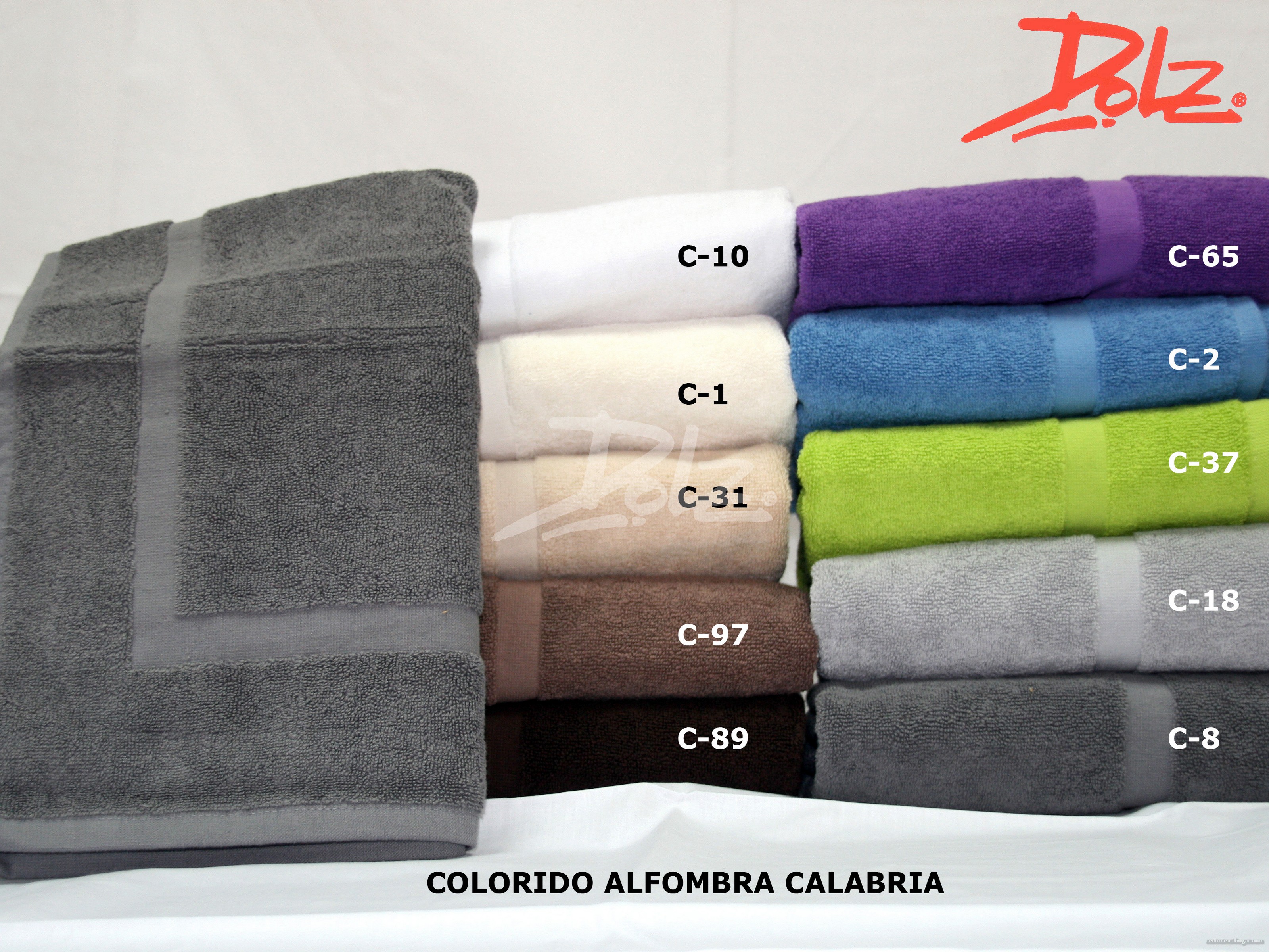 Dolz Alfombra de baño Calabria