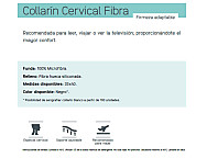 Collarín cervical rojo