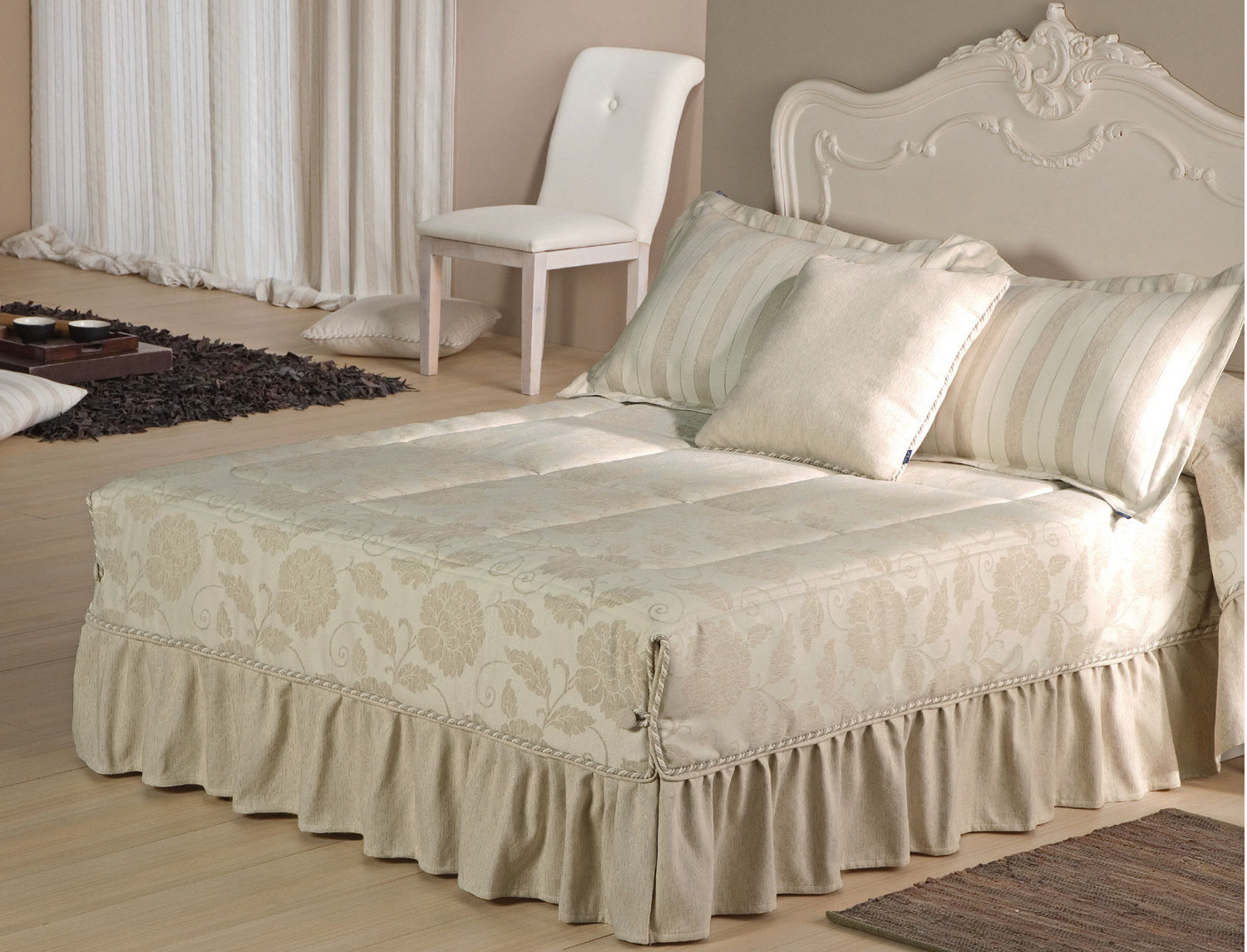 Cañete Semiconforter Jacquard Enco A con cojín incluído