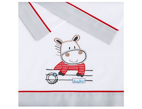 Pekebaby - Juego de Sábanas 96 Hippo