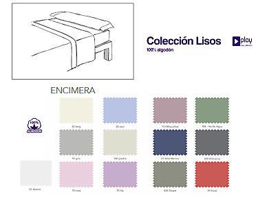 Cañete - Encimera Lisos Play Basic 100% Algodón