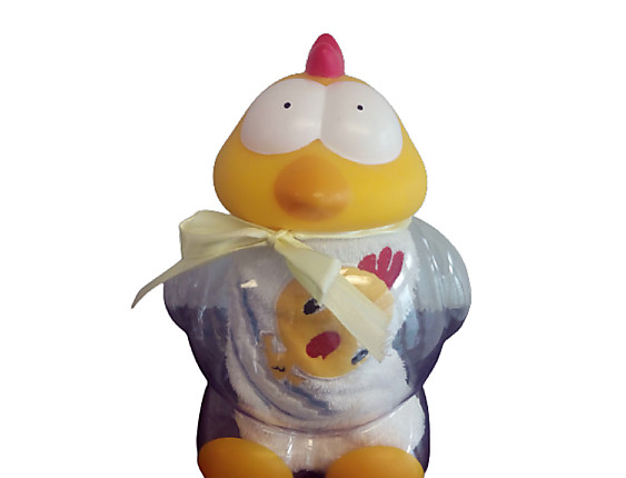 Gamberritos - Pack Regalo Capa de Baño + Hucha Pollito