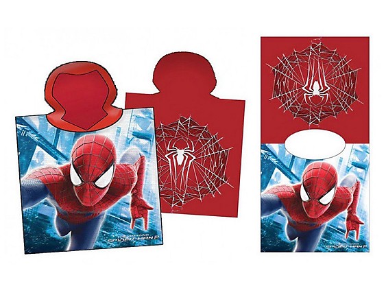 Nuestros Productos - Poncho Playa Spiderman