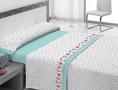 Cañete - Juego de cama Globe cama 90 últimas unidades