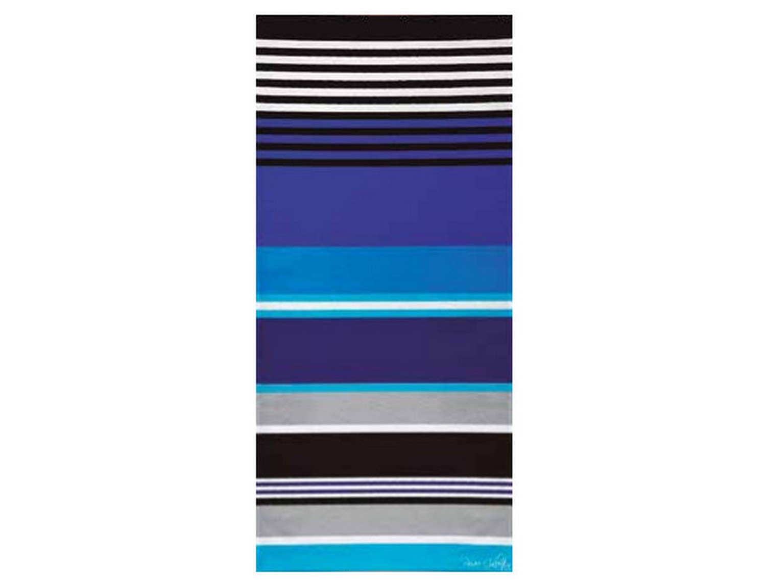 Textil Tarragó Toalla de playa Low Rayas