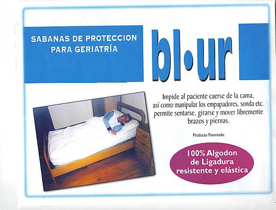 Blur - Sabana de seguridad Geriatria ajustable Adulto