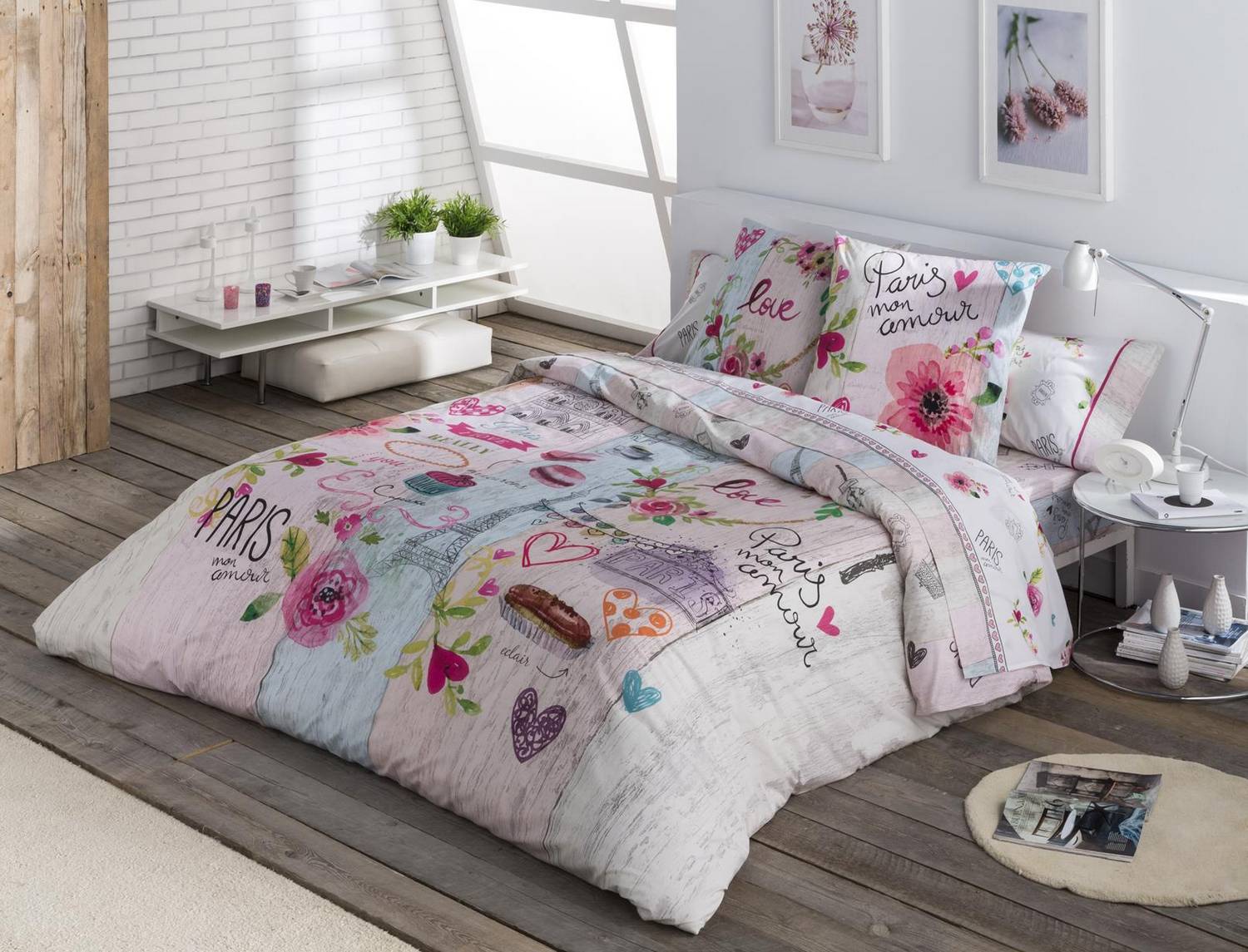 JVR Funda nórdica 100% algodón Cookie Multicolor