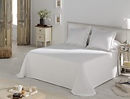 Colcha Piqué Jacquard Venice Blanco