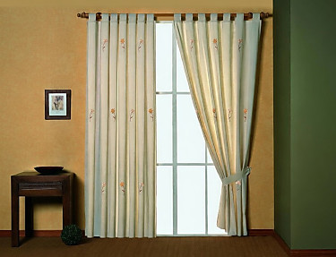 Confecciones Paula - Cortina bordada Génova