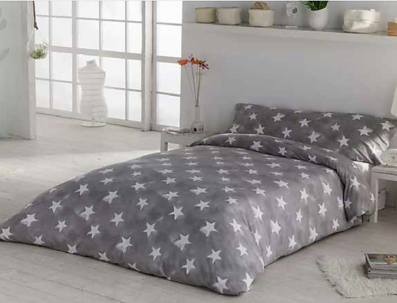 Confecciones Paula - Funda nórdica Punto Camiseta 100% Algodón Nuit