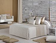 Edredón Conforter Jacquard Trípoli color Azul o Beige