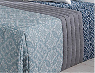 Edredón Conforter Jacquard Trípoli color Azul o Beige
