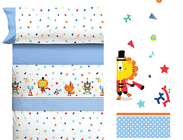Cañete - Juego de cama Circus últimas unidades