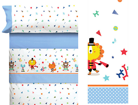 Cañete - Juego de cama Circus últimas unidades