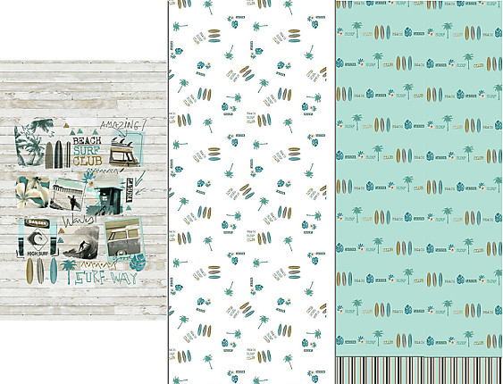 JVR - Tejidos coordinados Surf