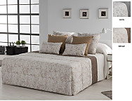 Haz clic para ampliar Edredón Conforter Jacquard Managua color Beige o Gris