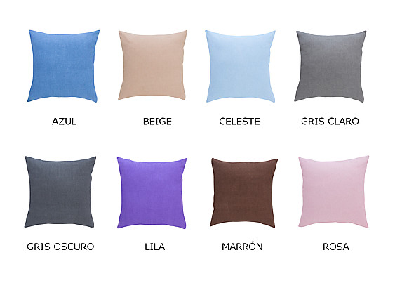 Confecciones Paula - Funda de cojín Paula Basic 50x50
