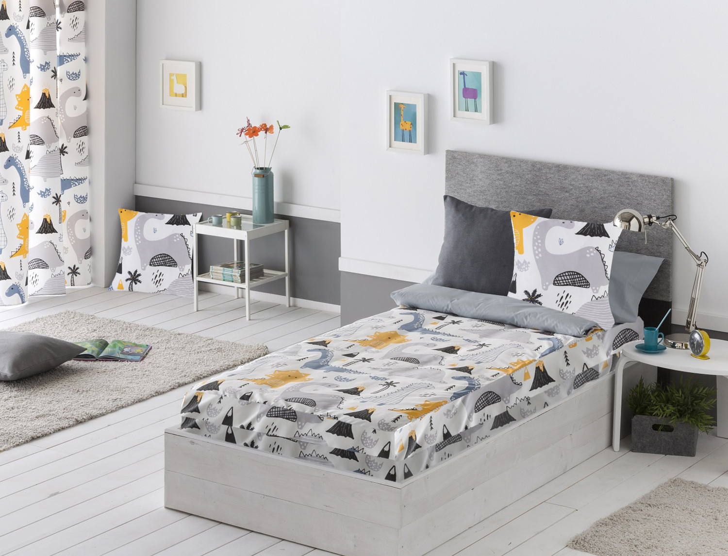 Confecciones Paula Saco nórdico Dinos