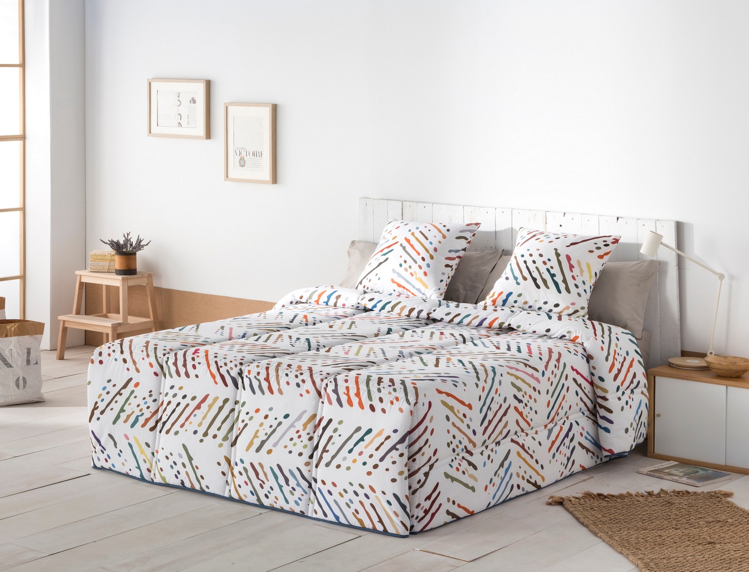 Confecciones Paula Edredón Conforter 100% Algodón Tokio